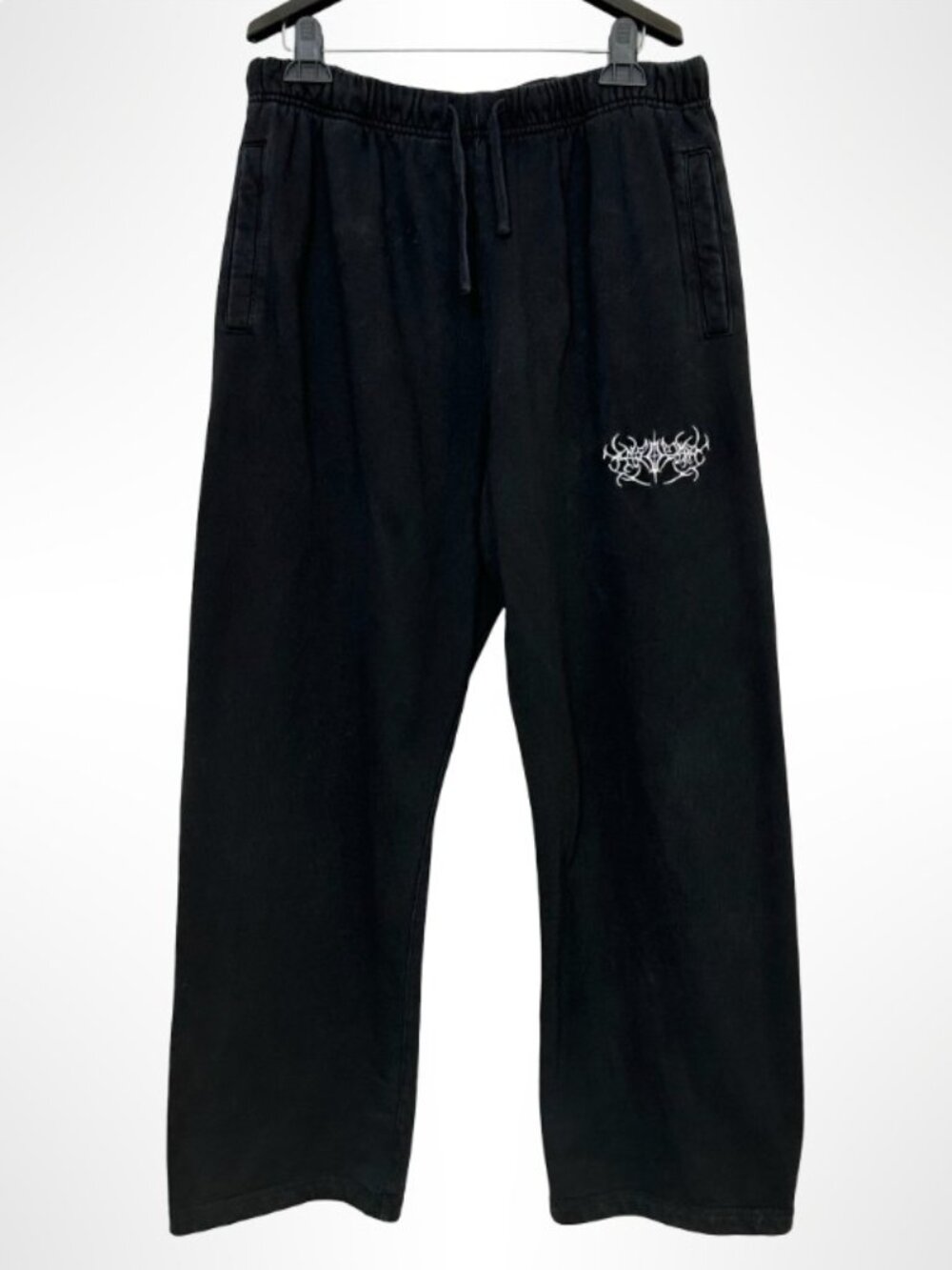 INSOMNIA Visuals Black Heavyweight Sweatpants Size L